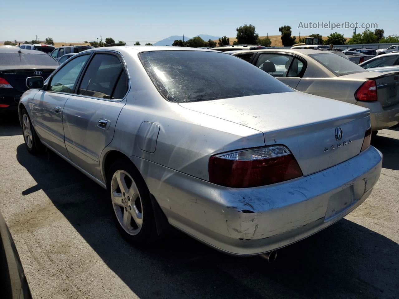 2002 Acura 3.2tl  Серебряный vin: 19UUA56712A034561