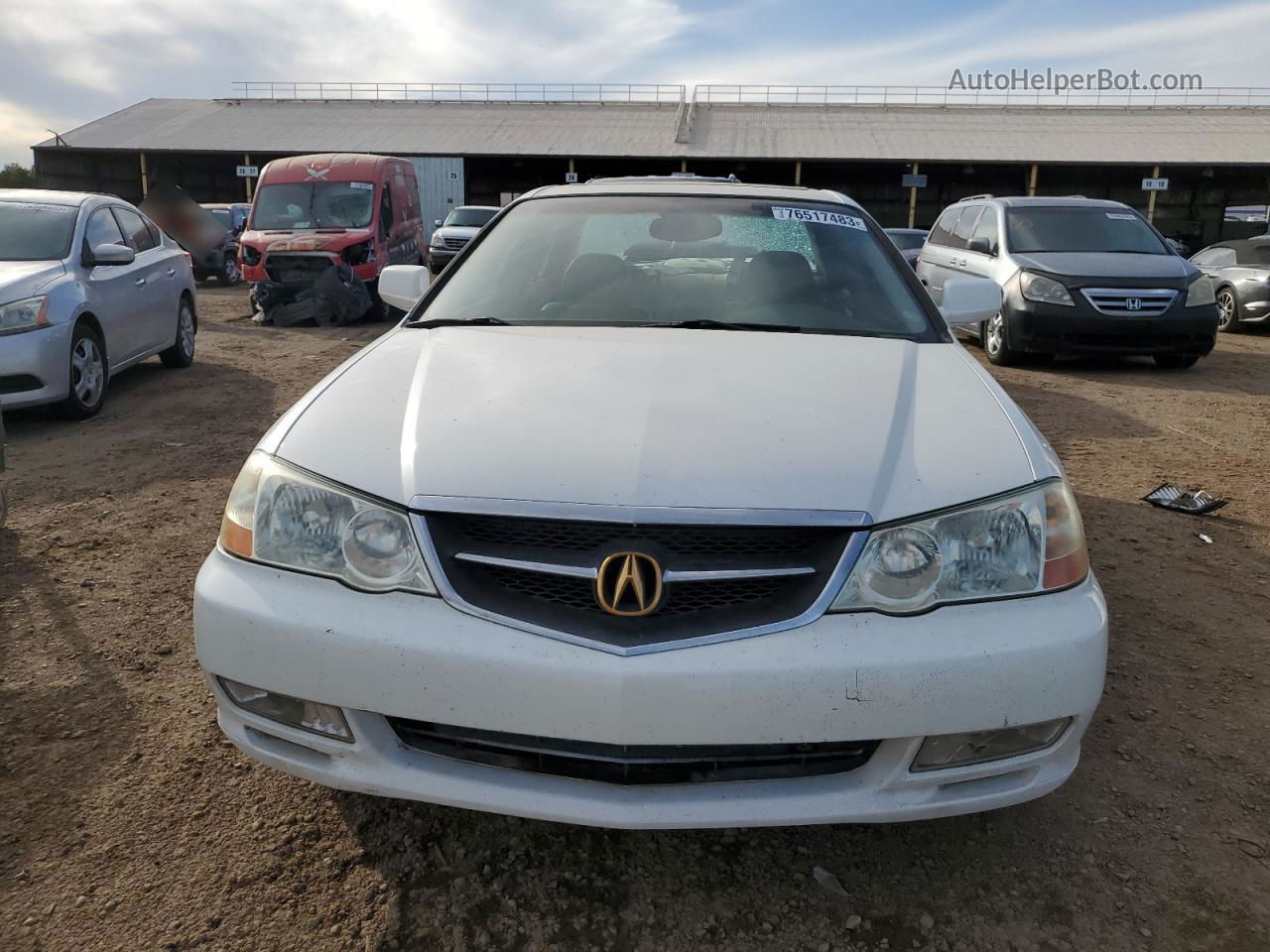 2002 Acura 3.2tl  White vin: 19UUA56742A010951