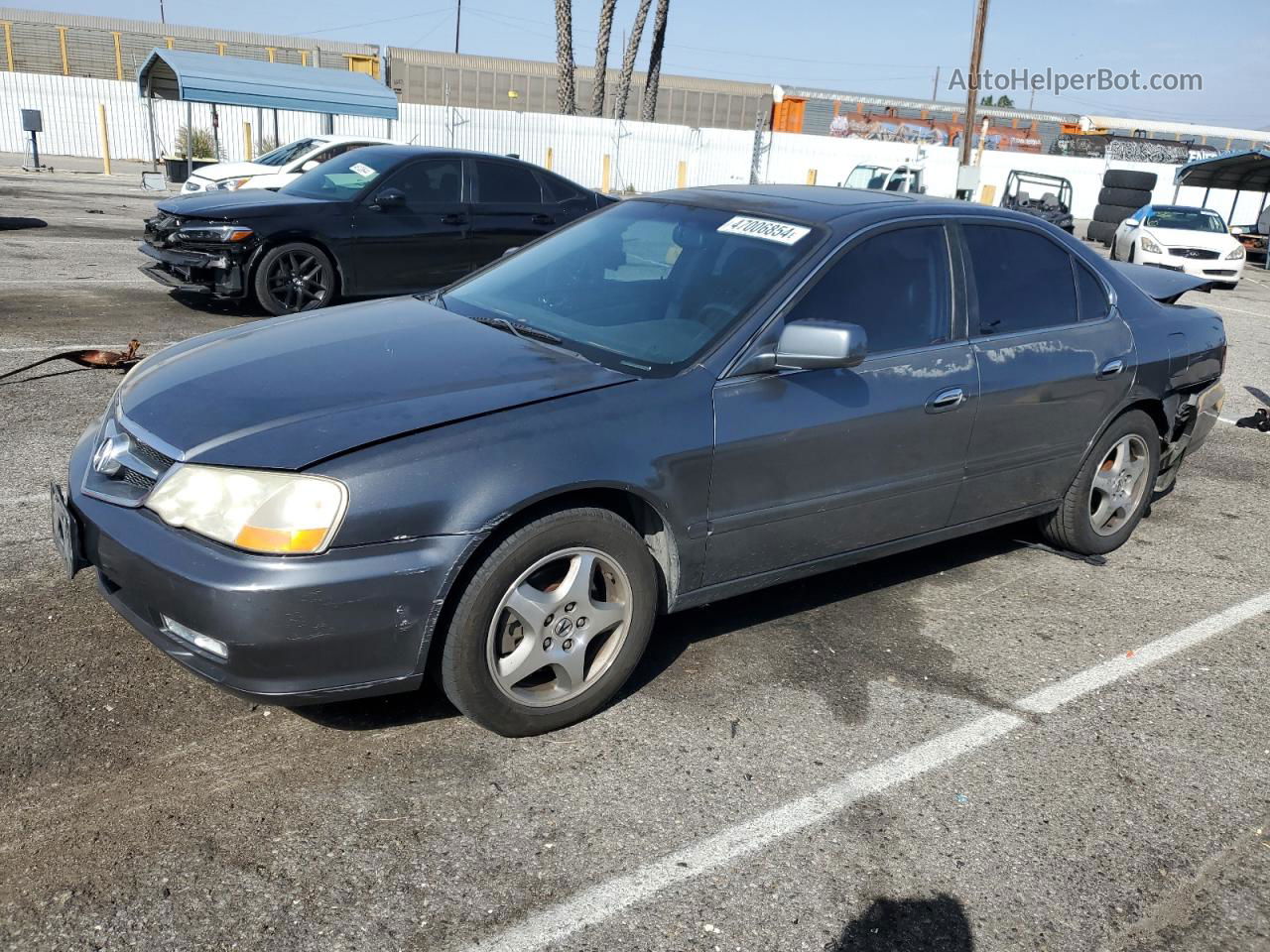 2002 Acura 3.2tl  Серый vin: 19UUA56742A045568