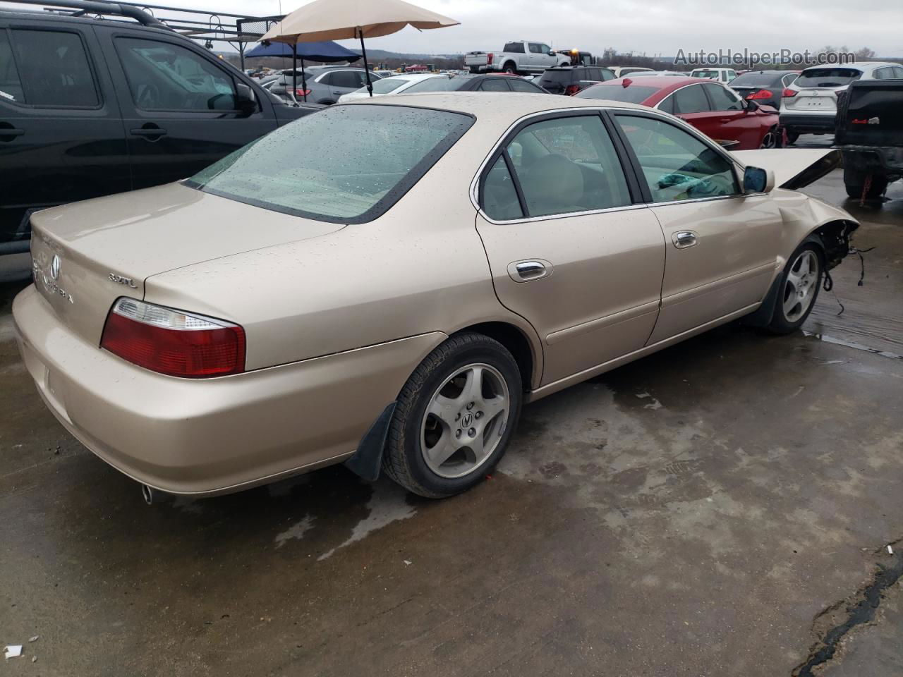 2002 Acura 3.2tl  Tan vin: 19UUA56752A061665