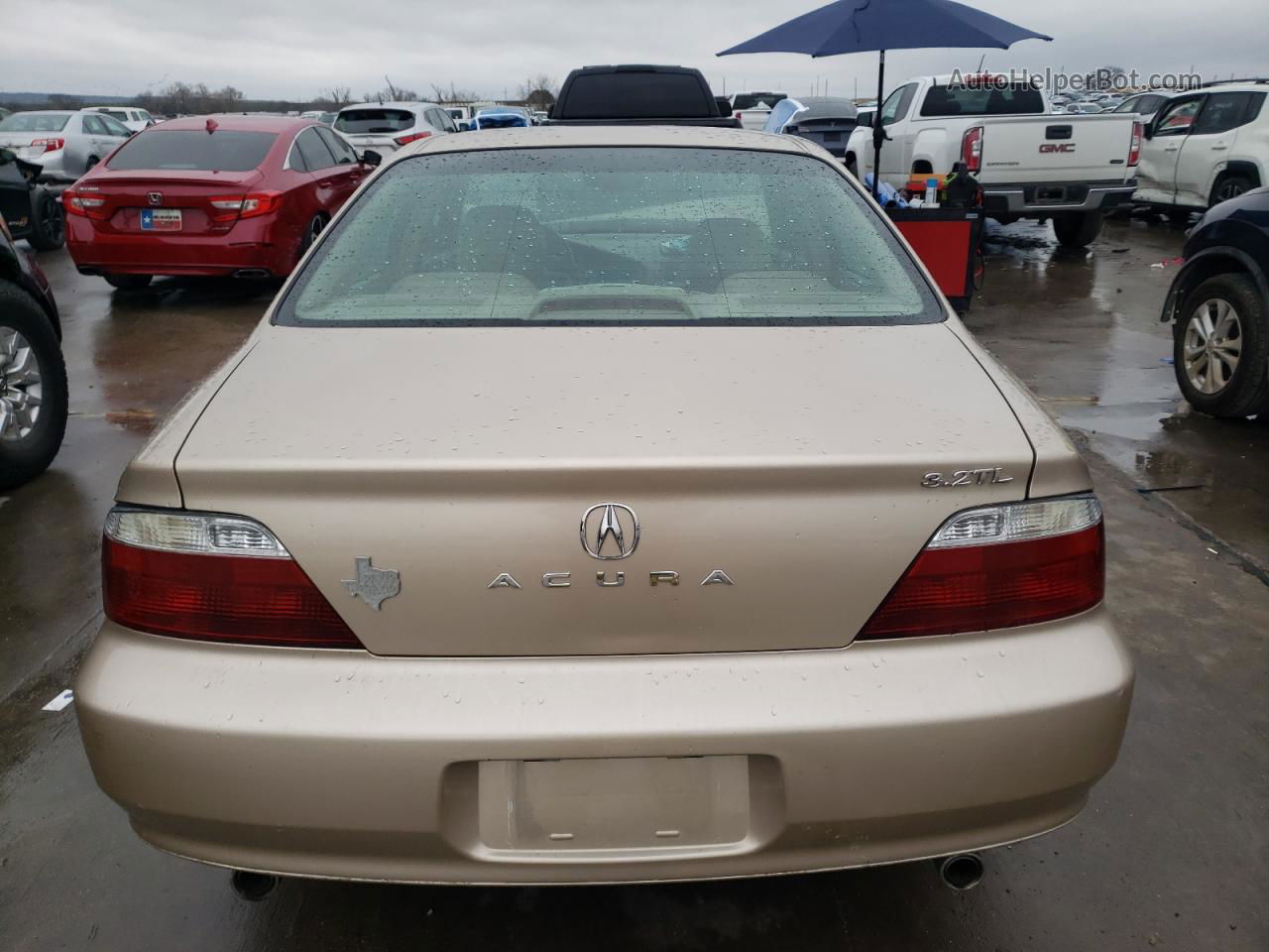 2002 Acura 3.2tl  Желто-коричневый vin: 19UUA56752A061665