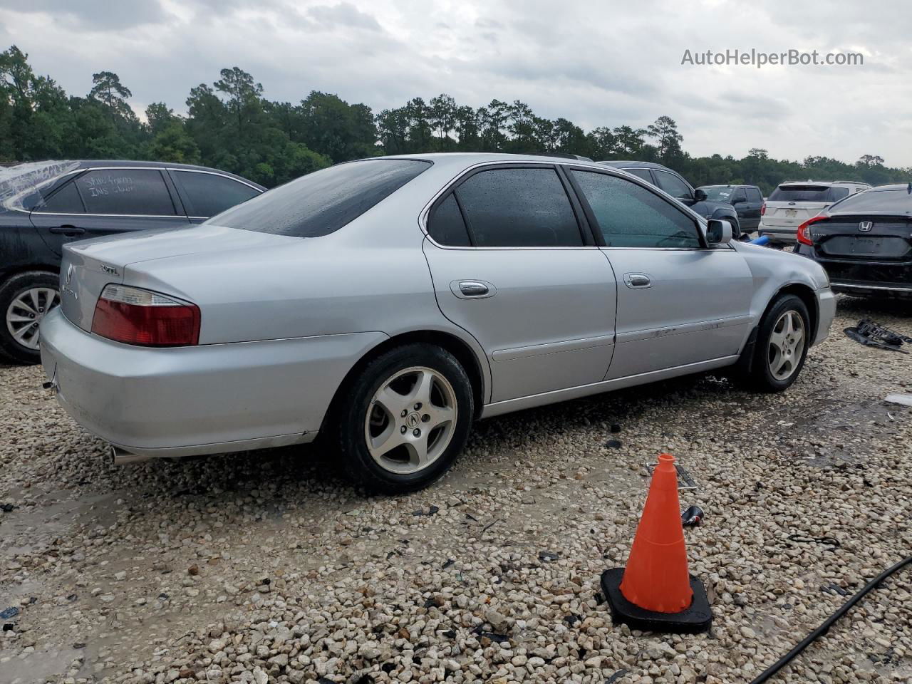 2002 Acura 3.2tl  Silver vin: 19UUA56762A057317