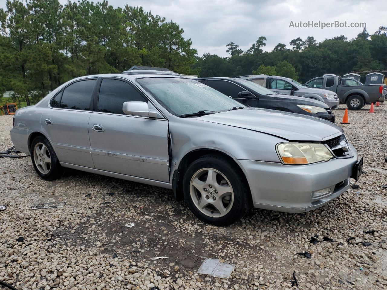 2002 Acura 3.2tl  Silver vin: 19UUA56762A057317