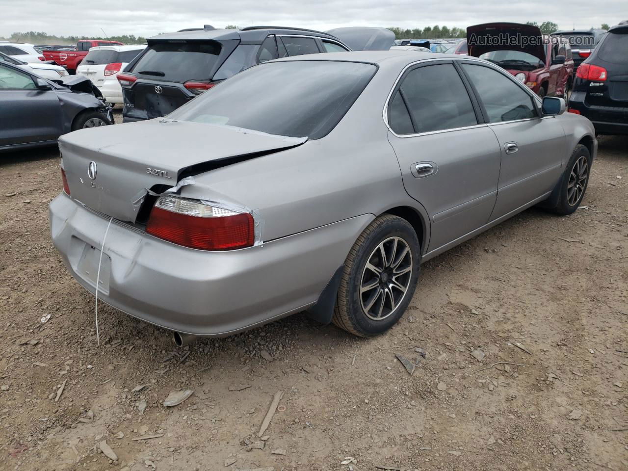 2002 Acura 3.2tl  Silver vin: 19UUA56782A059912