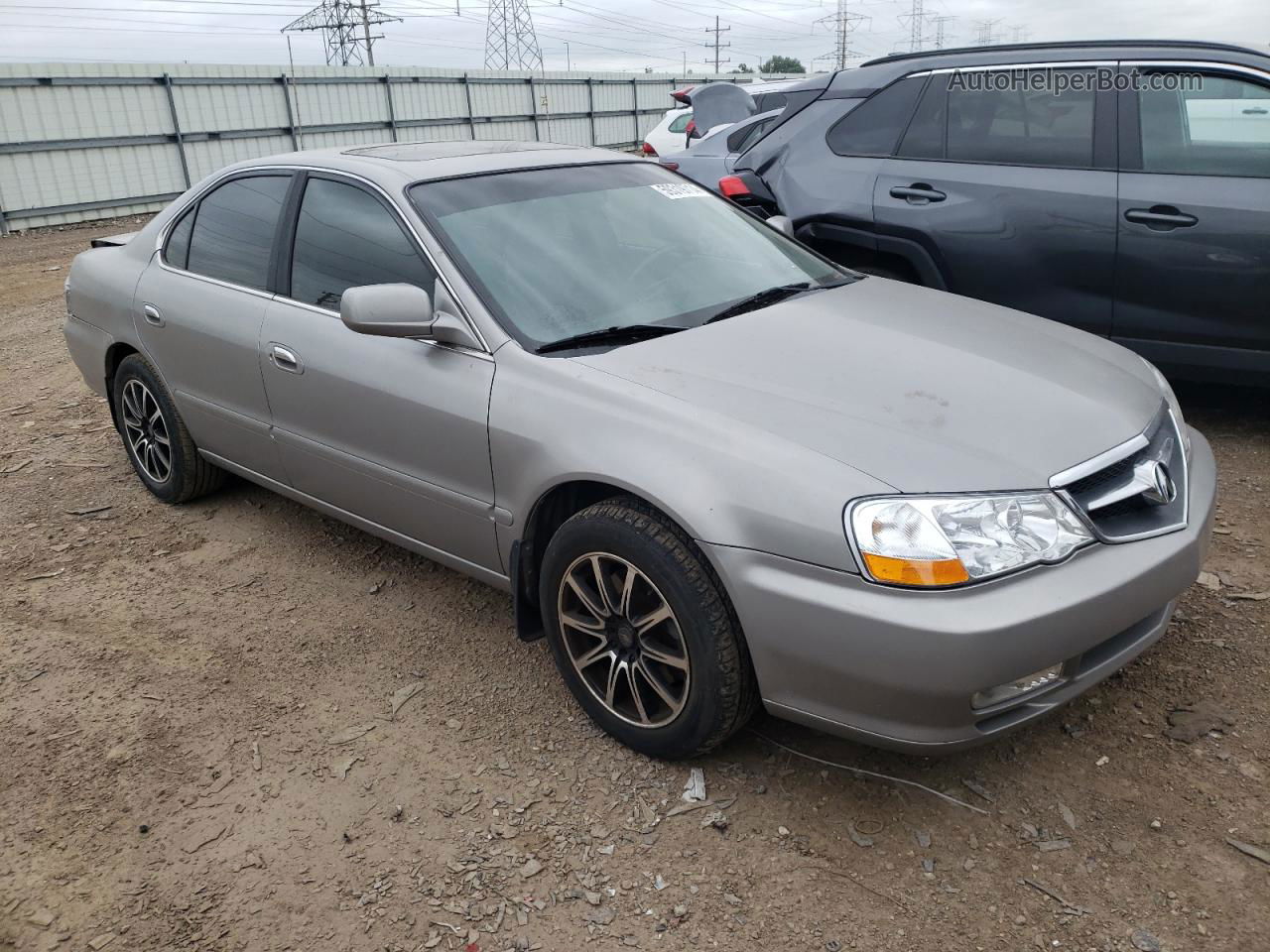 2002 Acura 3.2tl  Silver vin: 19UUA56782A059912