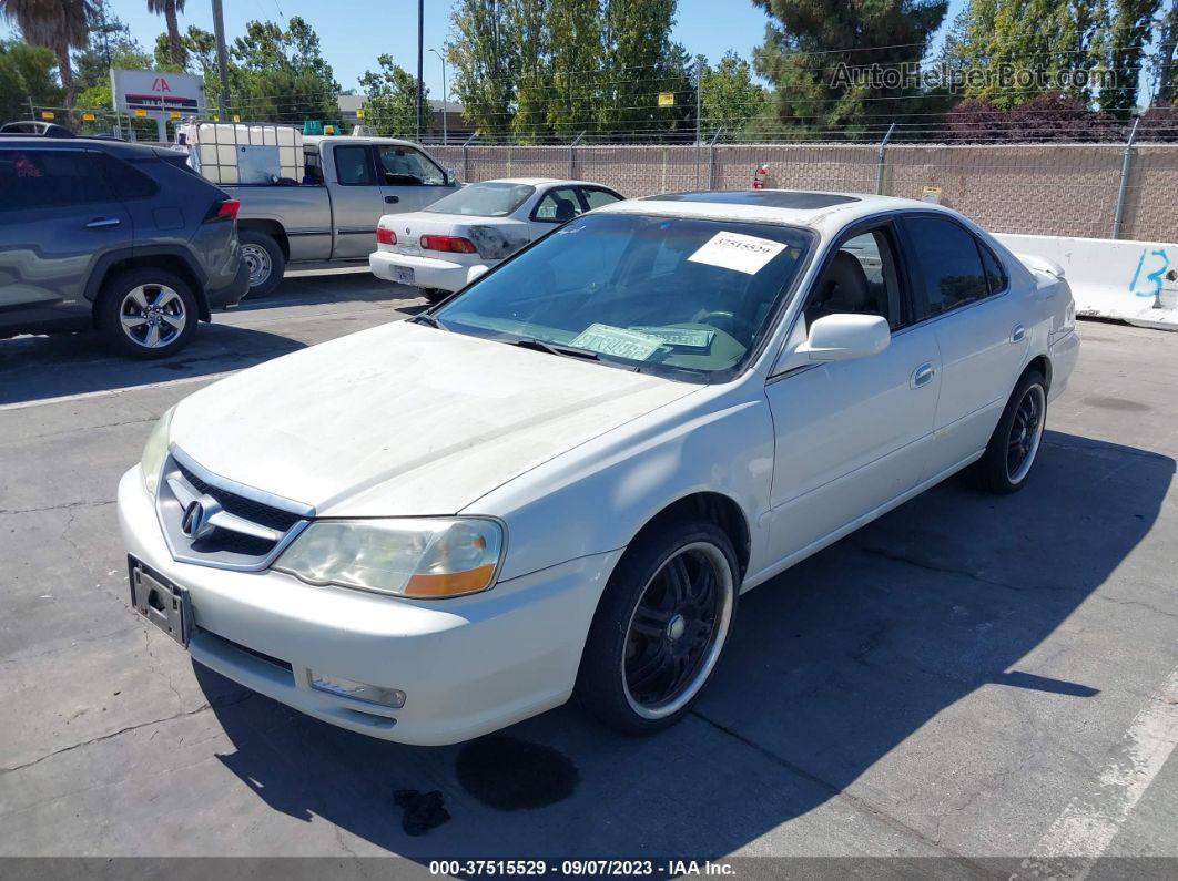 2002 Acura Tl Type S White vin: 19UUA56802A023480