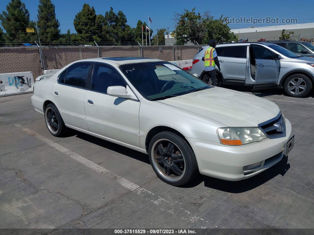 2002 Acura Tl Type S White vin: 19UUA56802A023480