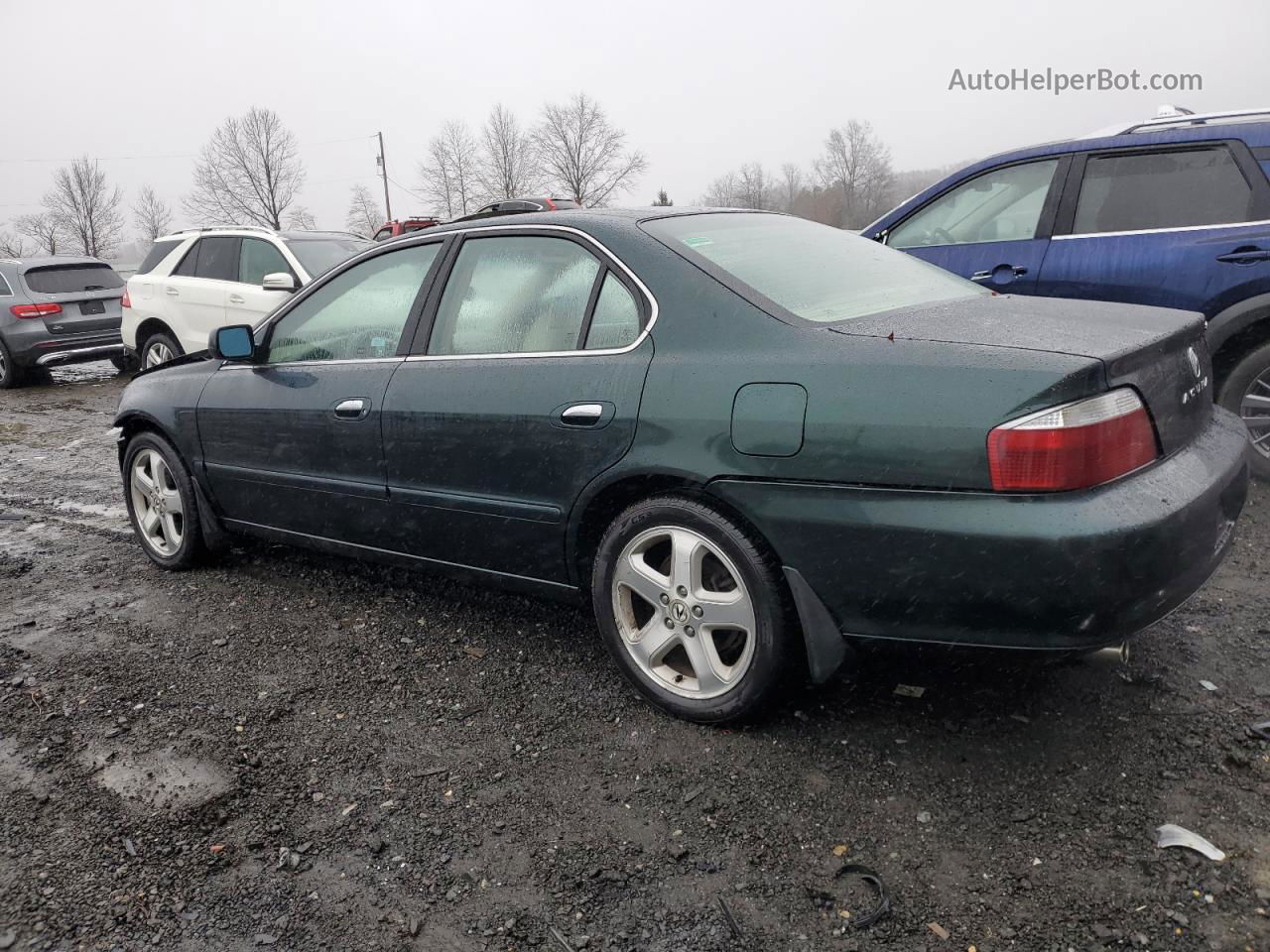 2002 Acura 3.2tl Type-s Green vin: 19UUA56812A022497