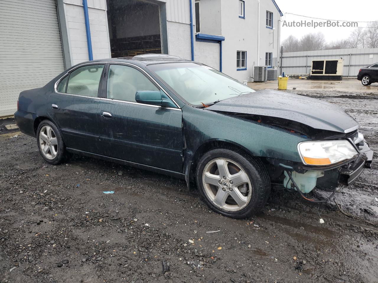 2002 Acura 3.2tl Type-s Green vin: 19UUA56812A022497