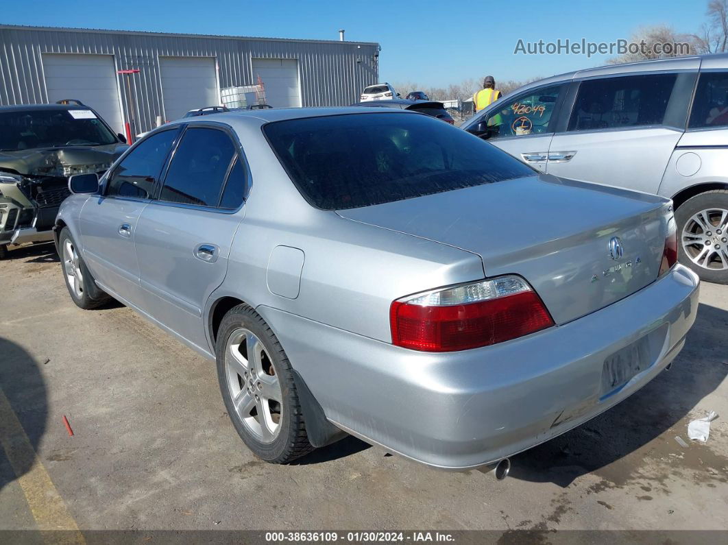 2002 Acura Tl Type S Silver vin: 19UUA56812A034830