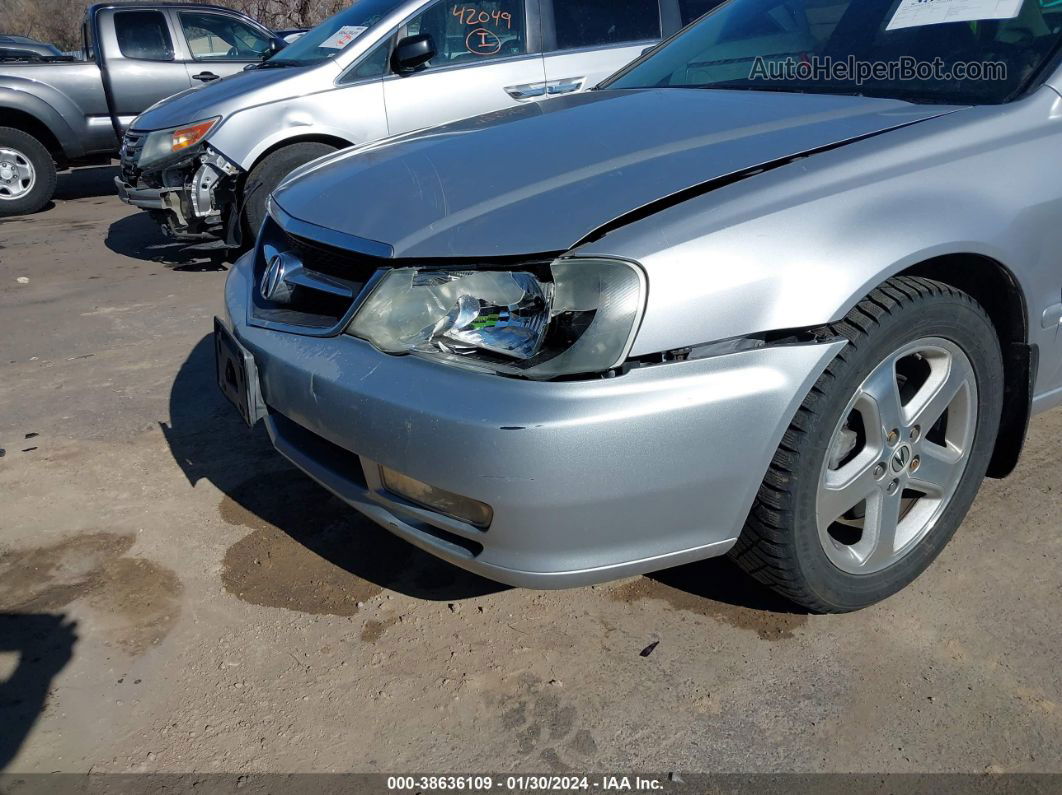 2002 Acura Tl Type S Silver vin: 19UUA56812A034830