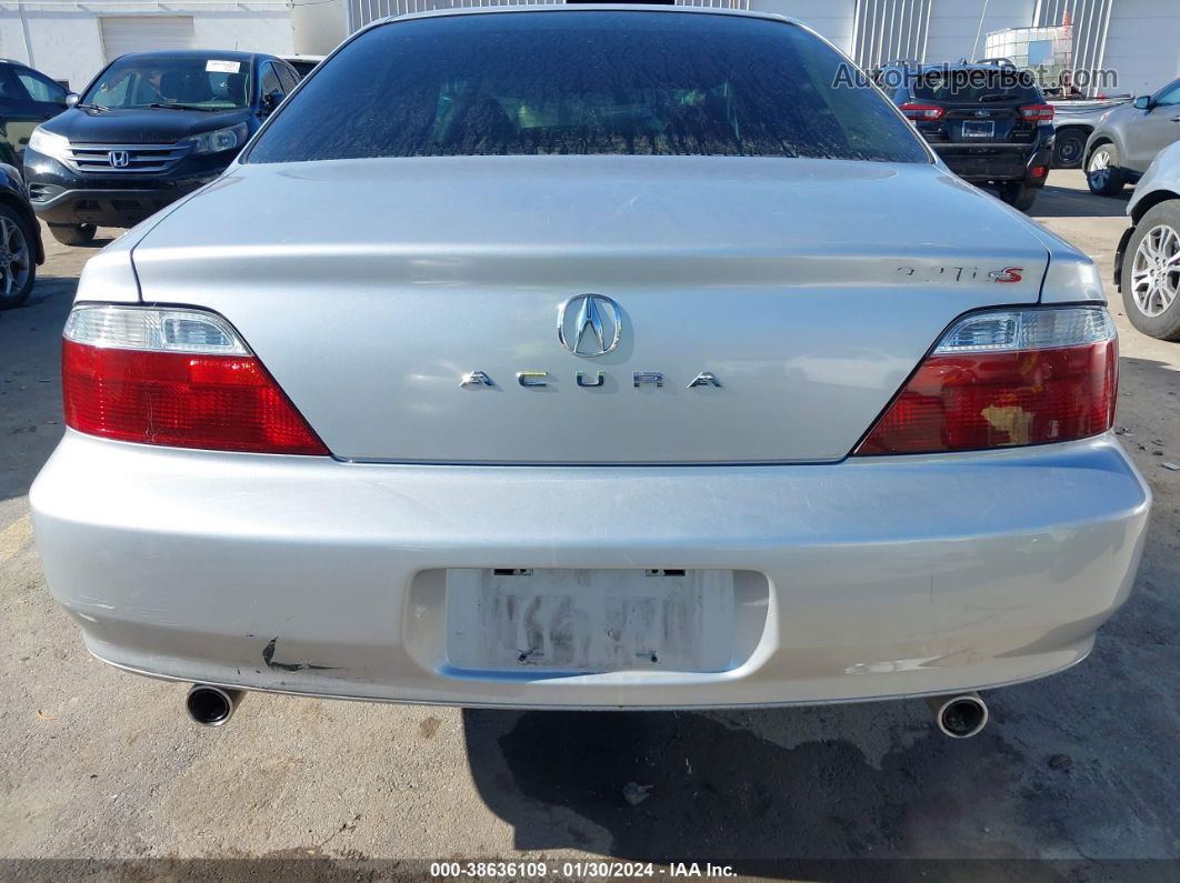 2002 Acura Tl Type S Silver vin: 19UUA56812A034830