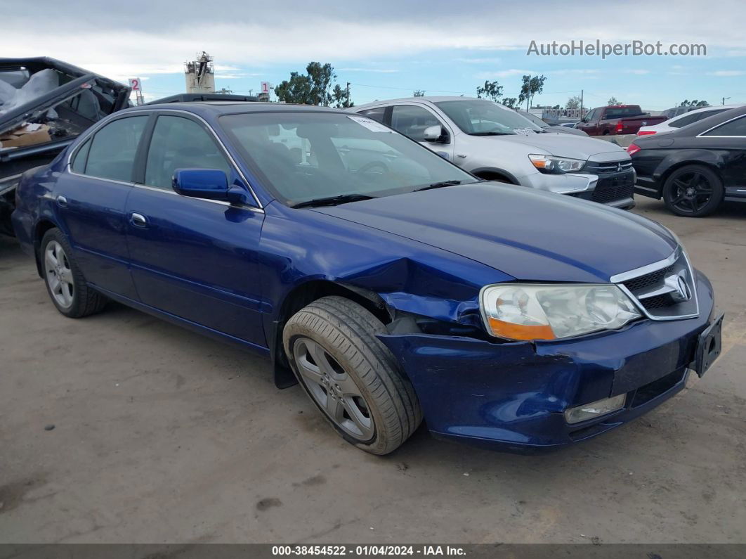 2002 Acura Tl Type S Blue vin: 19UUA56822A020662