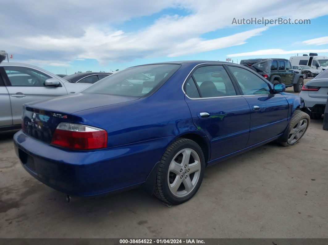 2002 Acura Tl Type S Blue vin: 19UUA56822A020662