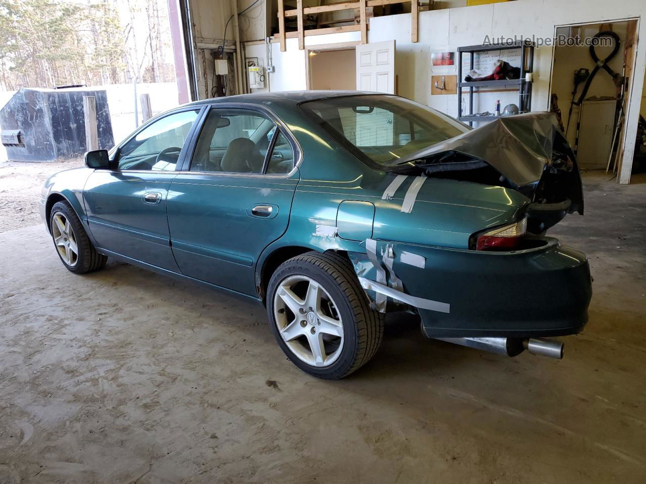 2002 Acura 3.2tl Type-s Green vin: 19UUA56822A041561