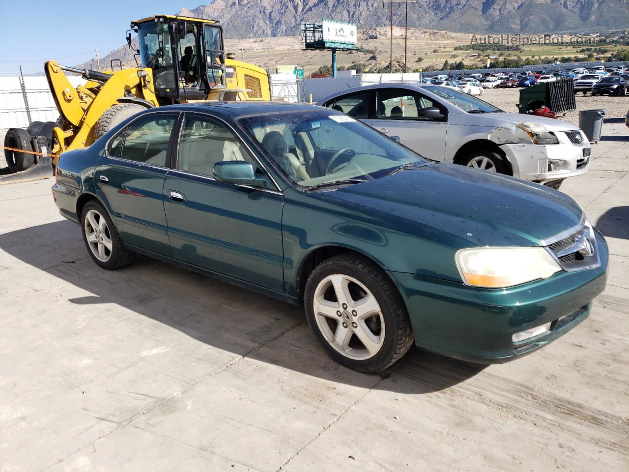 2002 Acura 3.2tl Type-s Green vin: 19UUA56822A047909