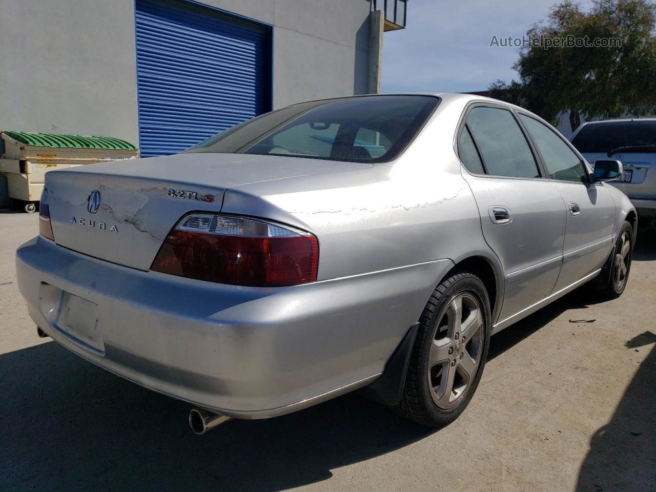 2002 Acura 3.2tl Type-s Silver vin: 19UUA56822A049045