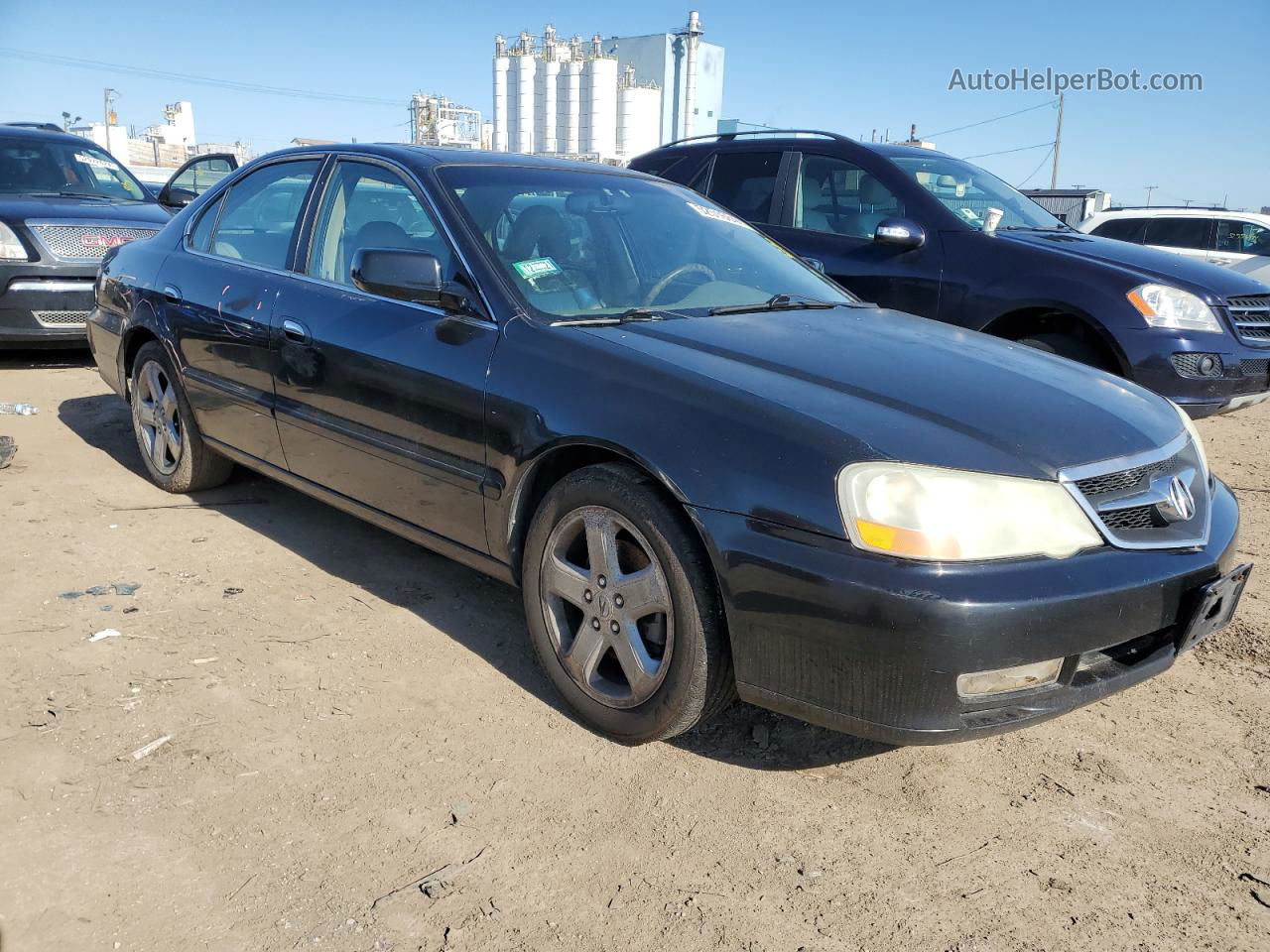 2002 Acura 3.2tl Type-s Black vin: 19UUA56832A054822