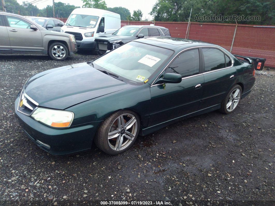 2002 Acura Tl Type S Green vin: 19UUA56842A001658