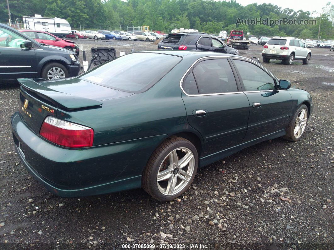 2002 Acura Tl Type S Green vin: 19UUA56842A001658