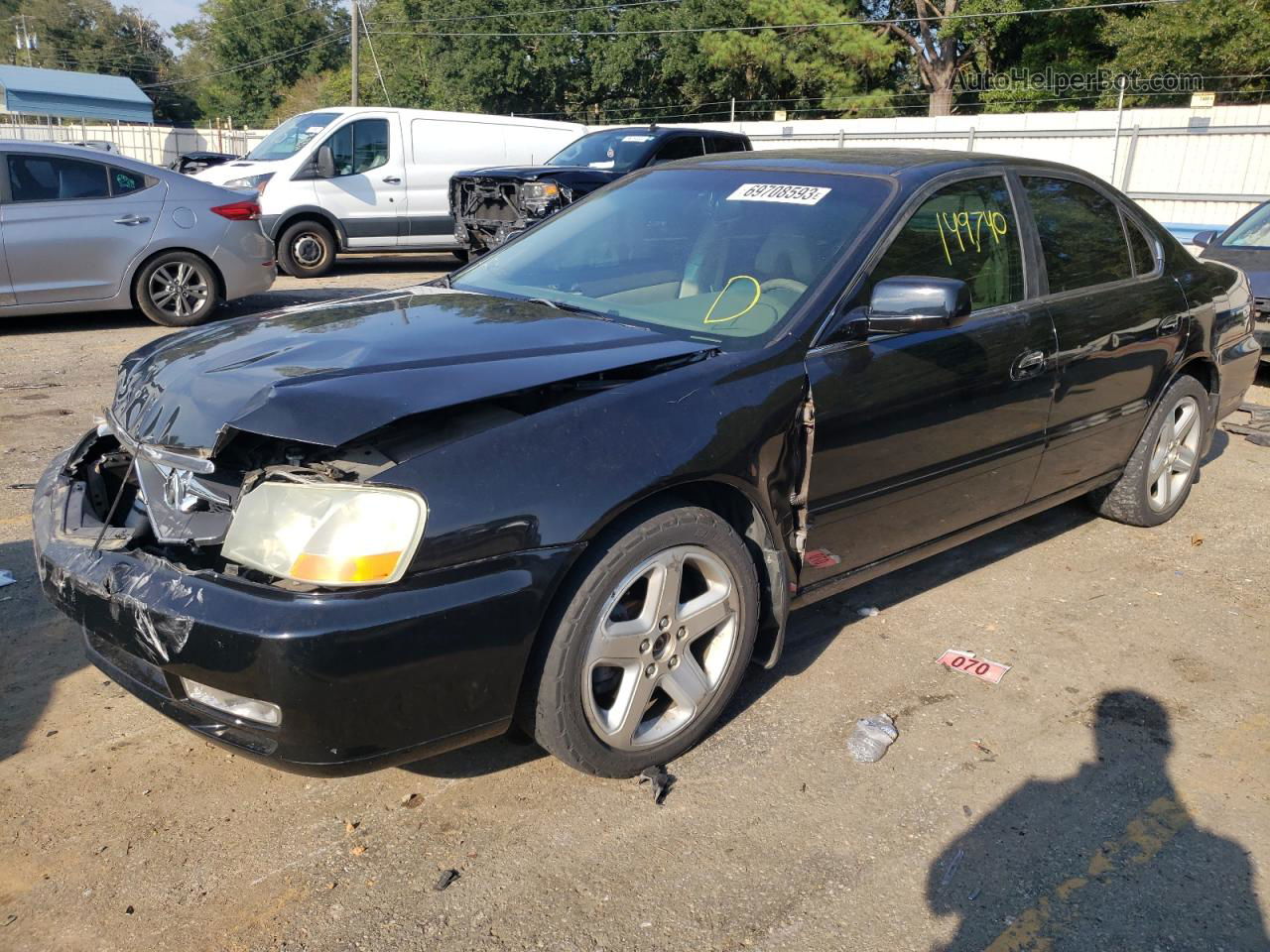 2002 Acura 3.2tl Type-s Black vin: 19UUA56842A005113