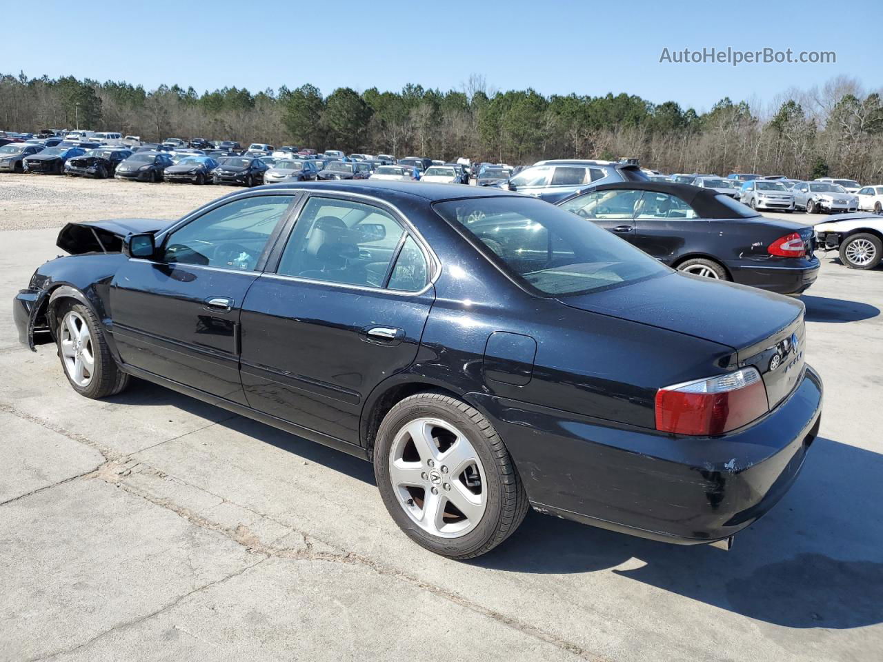 2002 Acura 3.2tl Type-s Black vin: 19UUA56842A055266