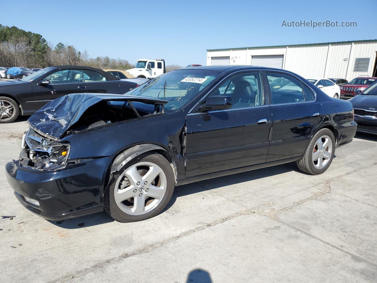 2002 Acura 3.2tl Type-s Black vin: 19UUA56842A055266