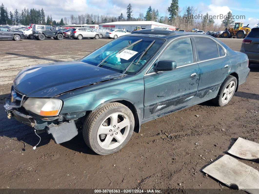 2002 Acura Tl Type S Green vin: 19UUA56852A007730