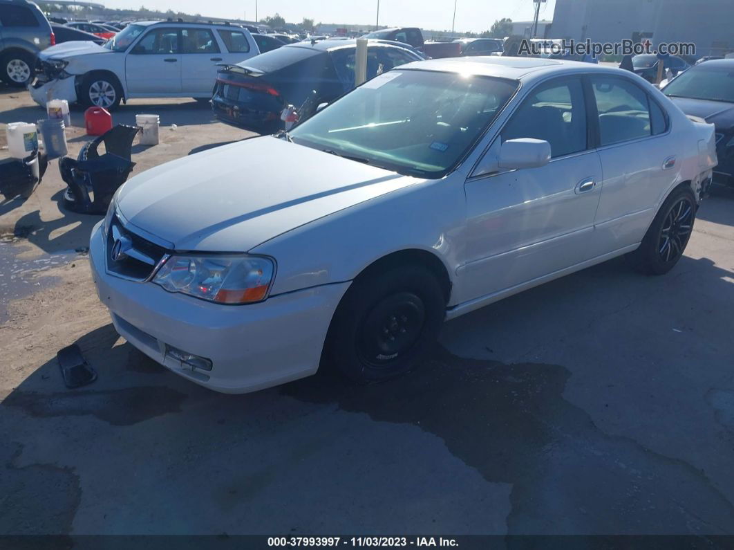 2002 Acura Tl Type S White vin: 19UUA56852A060136