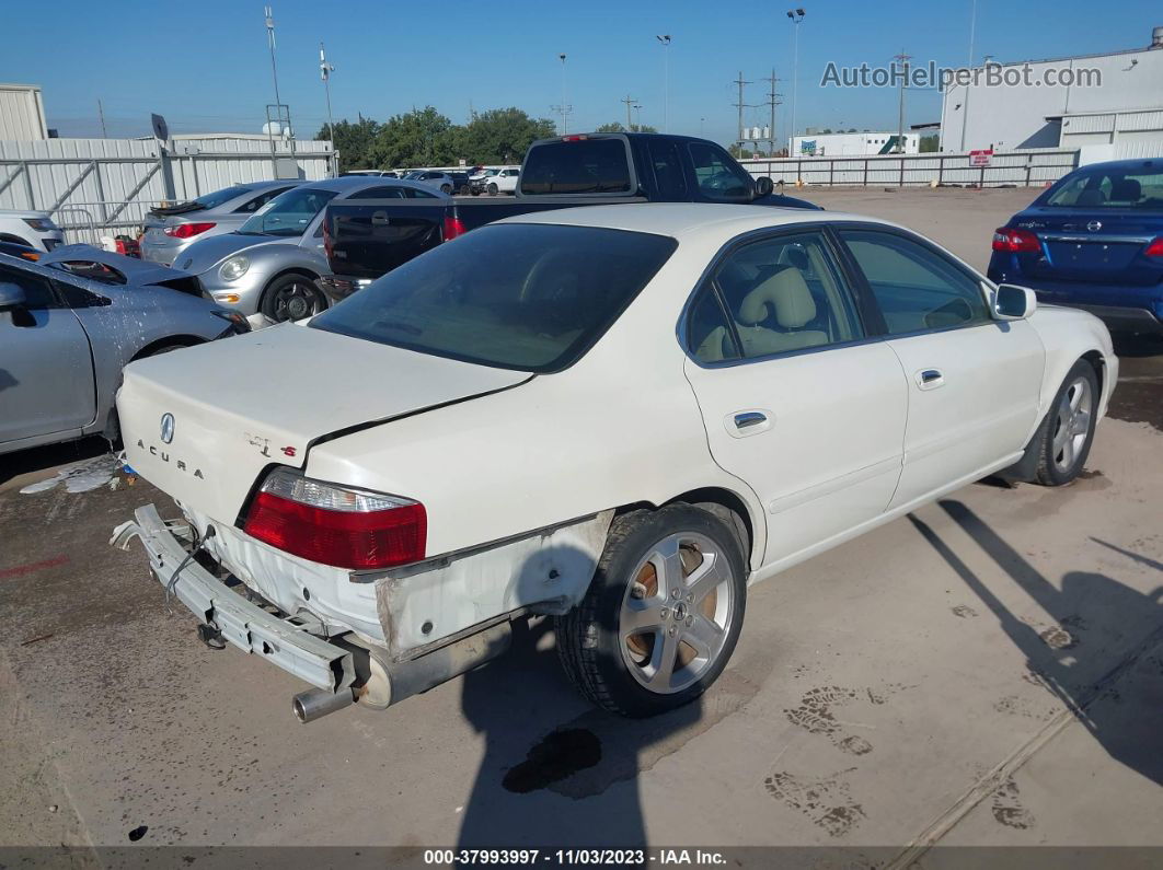 2002 Acura Tl Type S White vin: 19UUA56852A060136