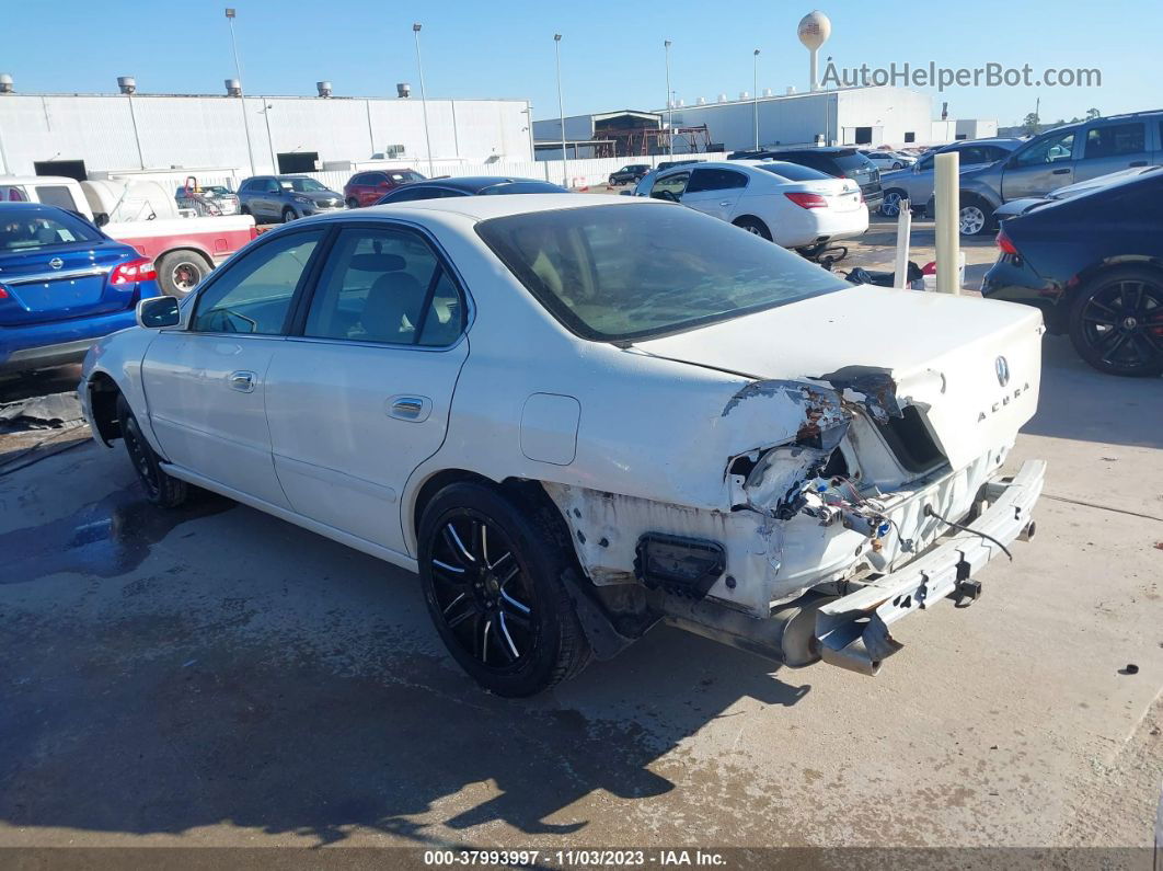 2002 Acura Tl Type S White vin: 19UUA56852A060136