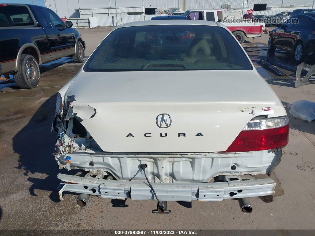 2002 Acura Tl Type S White vin: 19UUA56852A060136