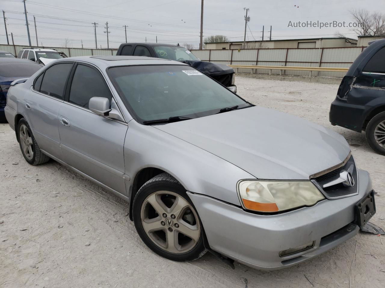 2002 Acura 3.2tl Type-s Silver vin: 19UUA56862A020938