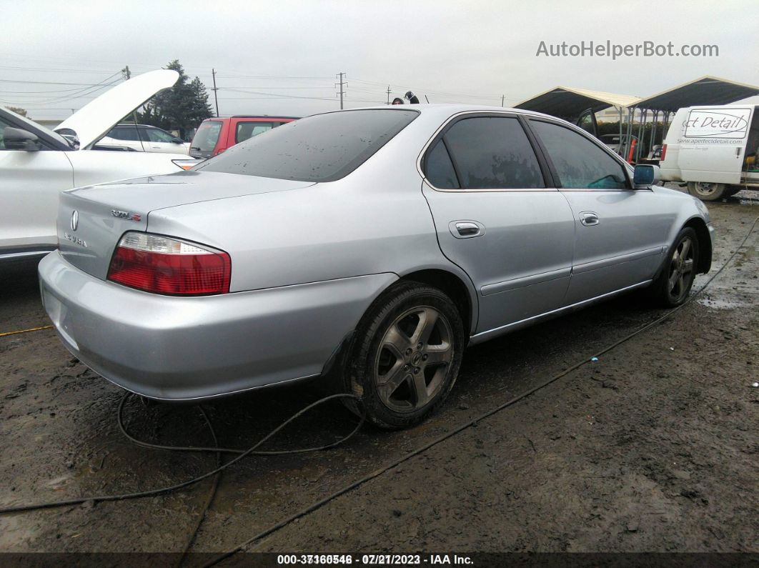 2002 Acura Tl Type S Silver vin: 19UUA56872A017580