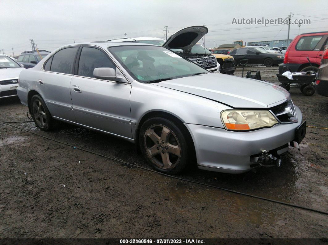 2002 Acura Tl Type S Silver vin: 19UUA56872A017580