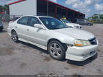 2002 Acura Tl Type S White vin: 19UUA56882A005227