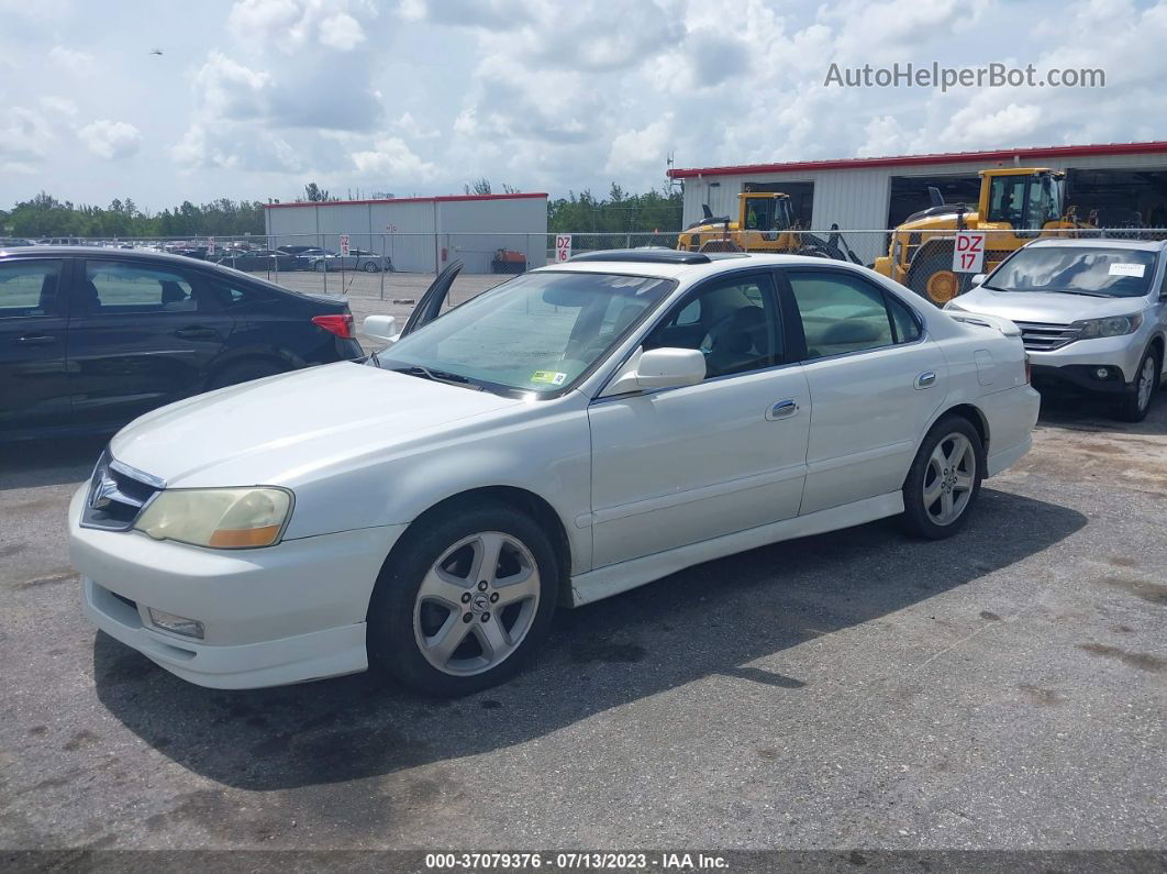 2002 Acura Tl Type S White vin: 19UUA56882A005227