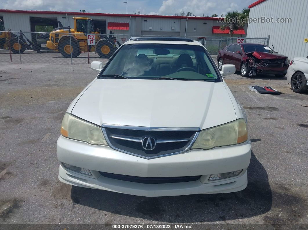 2002 Acura Tl Type S White vin: 19UUA56882A005227