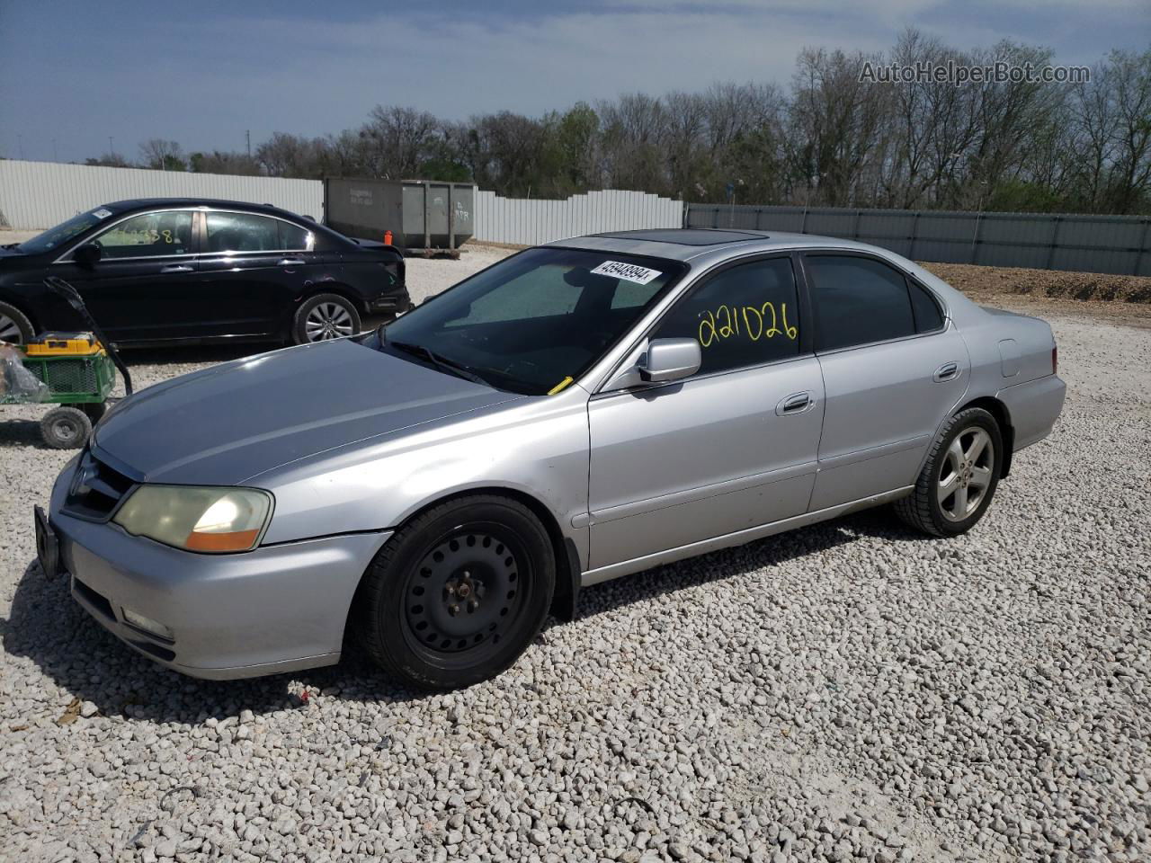 2002 Acura 3.2tl Type-s Silver vin: 19UUA56882A053553