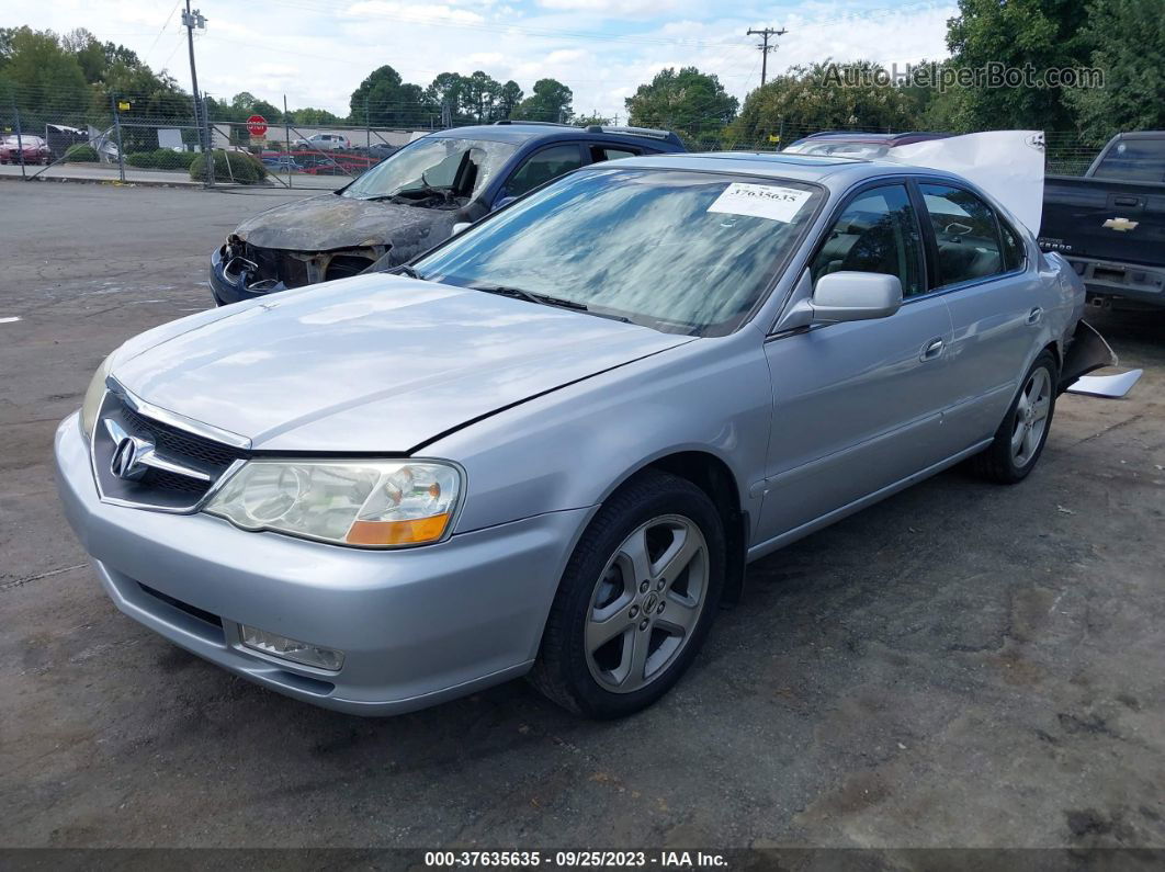 2002 Acura Tl Type S Silver vin: 19UUA56892A008976