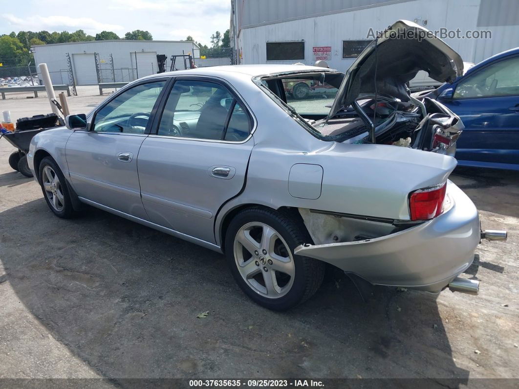 2002 Acura Tl Type S Silver vin: 19UUA56892A008976