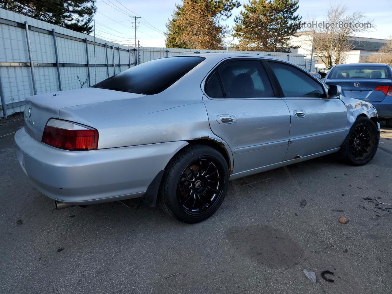 2002 Acura 3.2tl Type-s Silver vin: 19UUA56892A012347