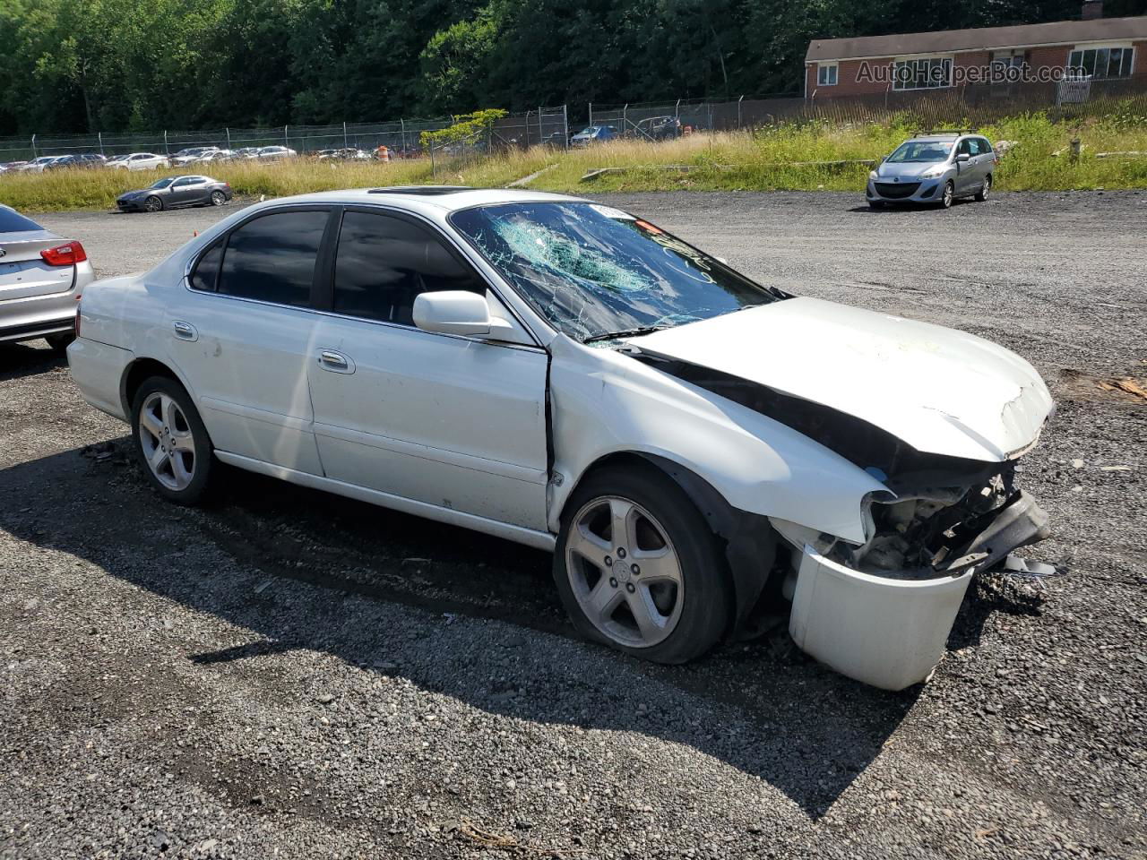 2002 Acura 3.2tl Type-s White vin: 19UUA56892A051990