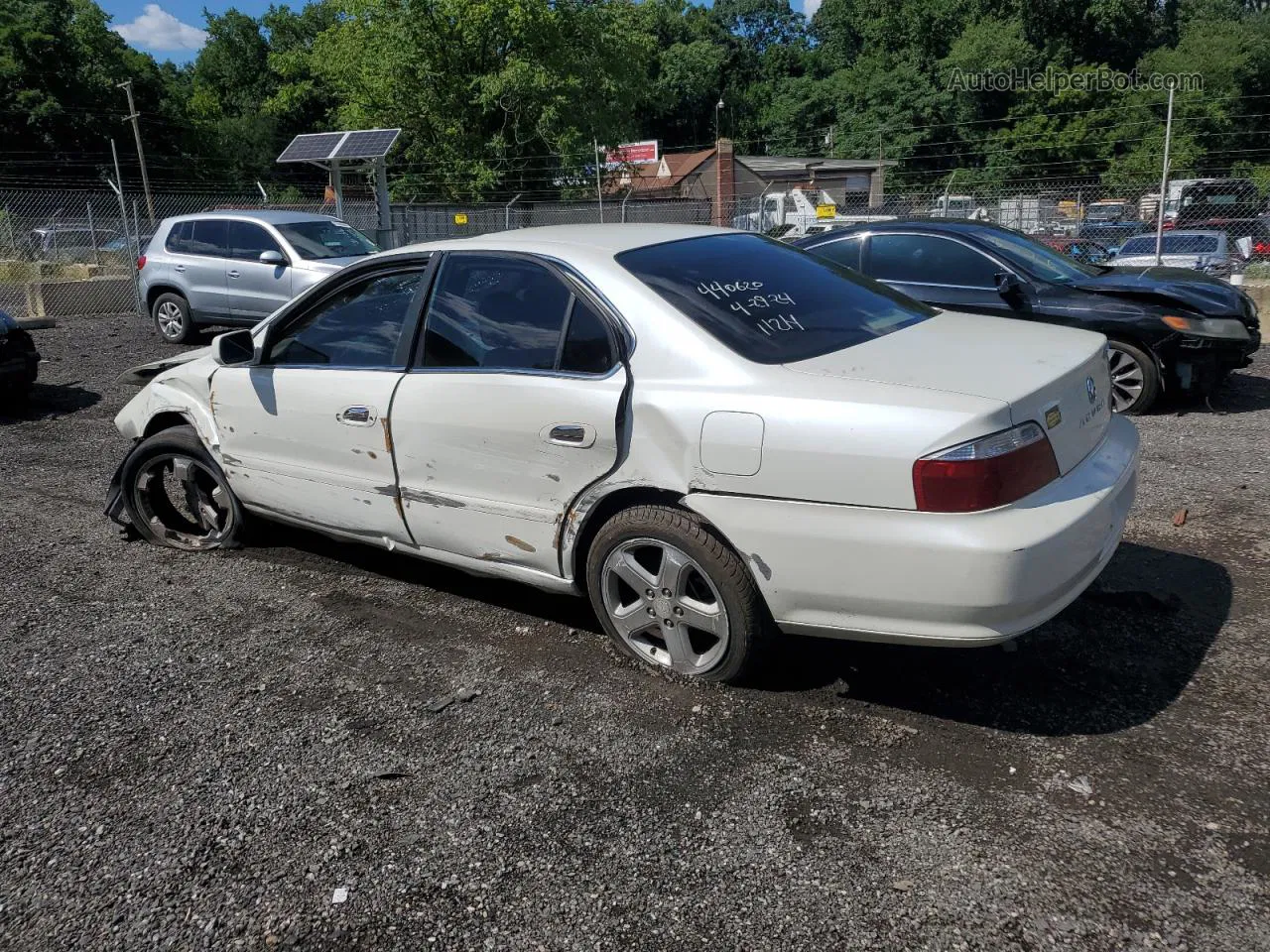 2002 Acura 3.2tl Type-s White vin: 19UUA56892A051990