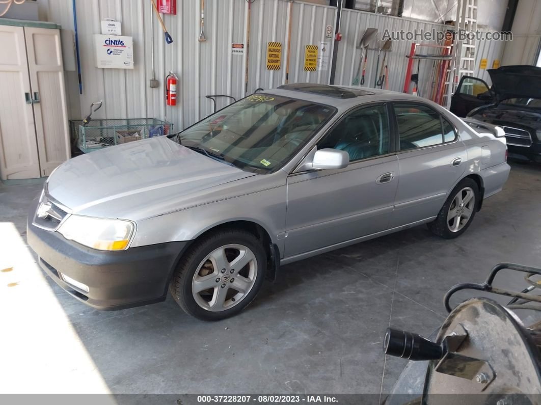 2002 Acura Tl Type S W/navigation Silver vin: 19UUA56902A015193