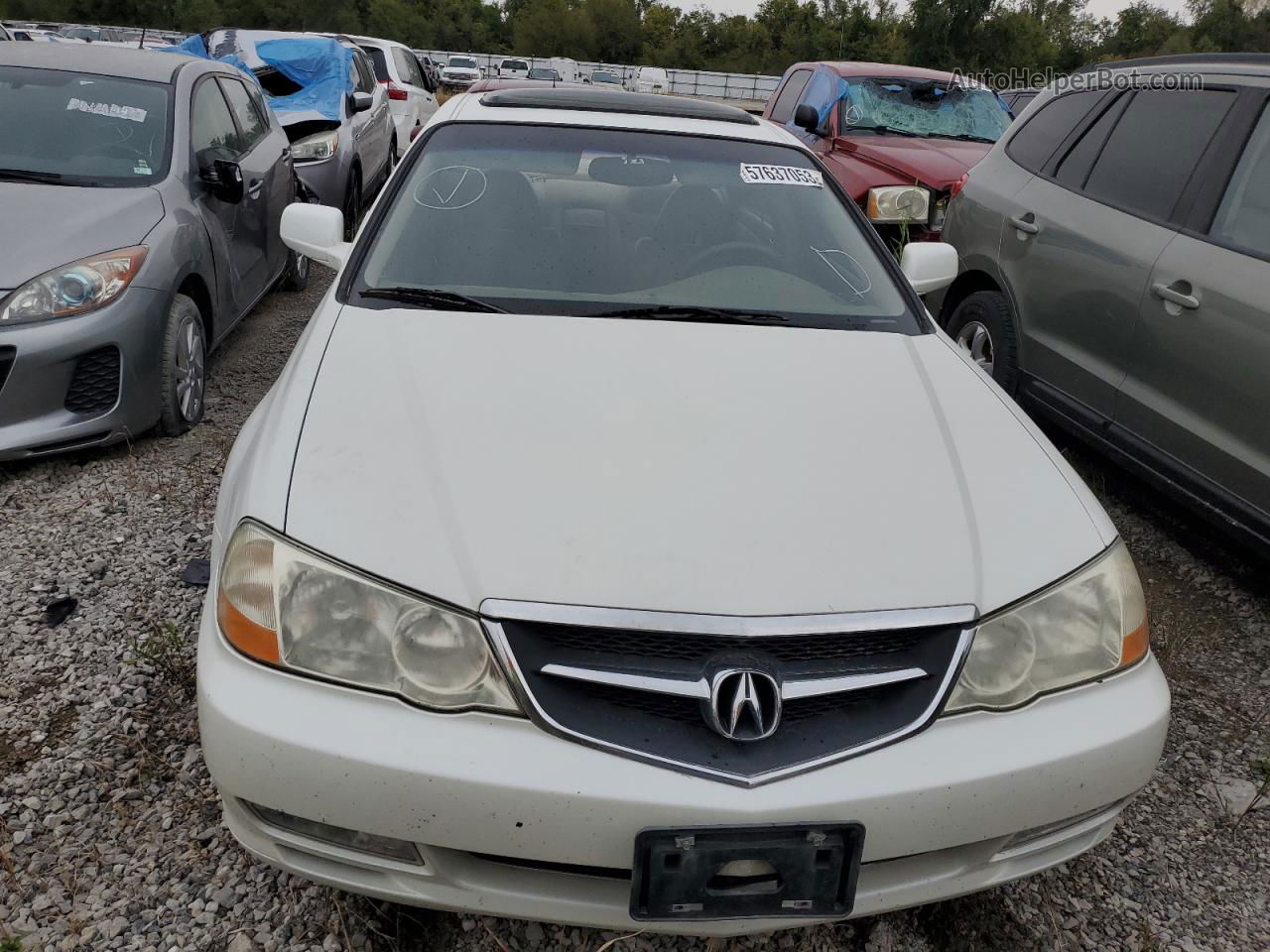 2002 Acura 3.2tl Type-s White vin: 19UUA56902A057122