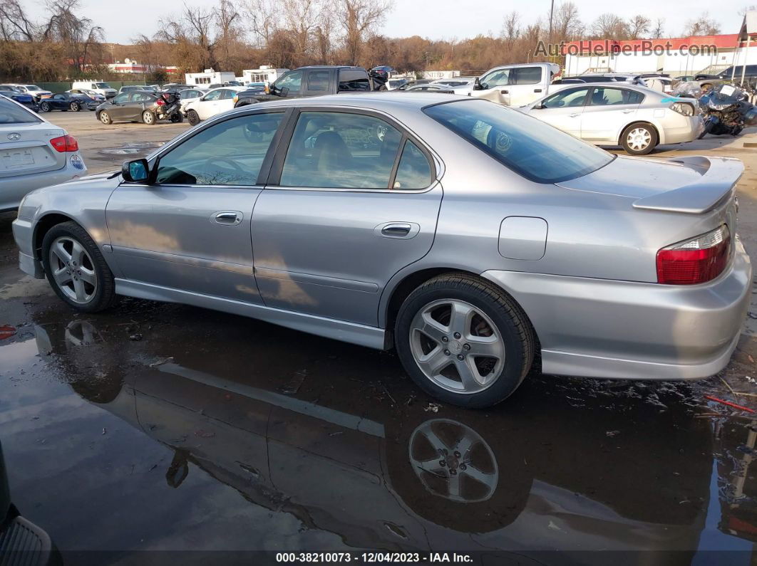 2002 Acura Tl Type S W/navigation Silver vin: 19UUA56912A004199