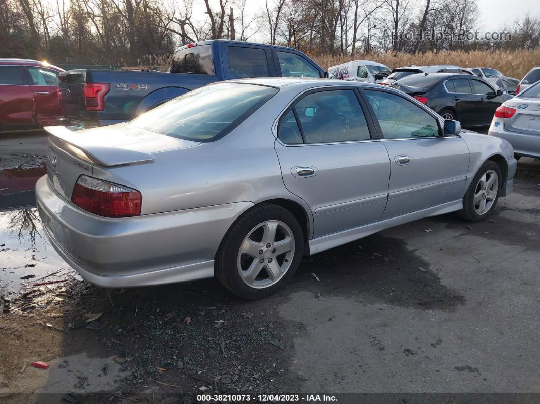 2002 Acura Tl Type S W/navigation Silver vin: 19UUA56912A004199