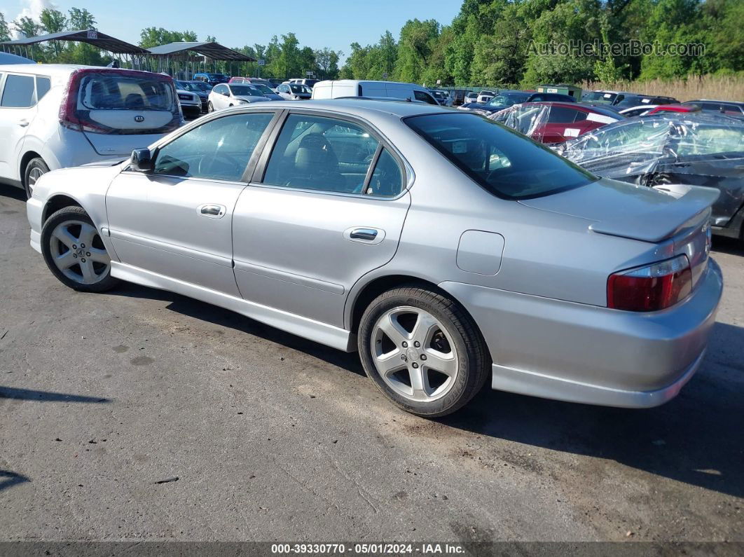 2002 Acura Tl Type S W/navigation Silver vin: 19UUA56912A004199