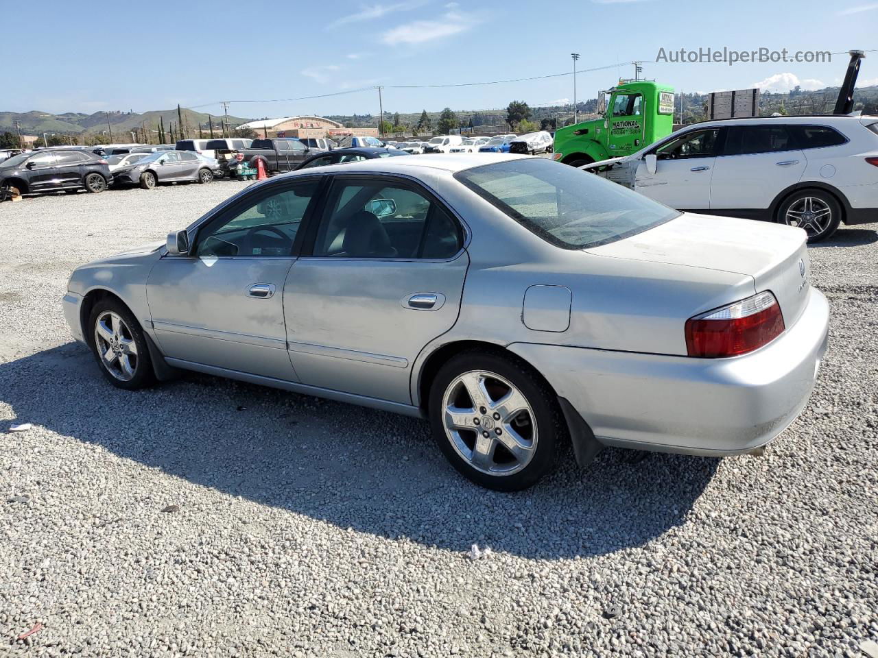 2002 Acura 3.2tl Type-s Silver vin: 19UUA56922A039334